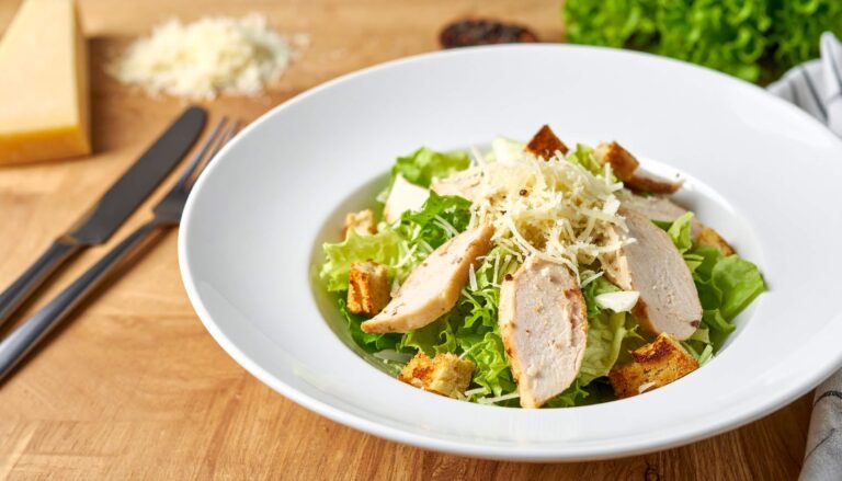 Caesar-Salat aus der AirFryer