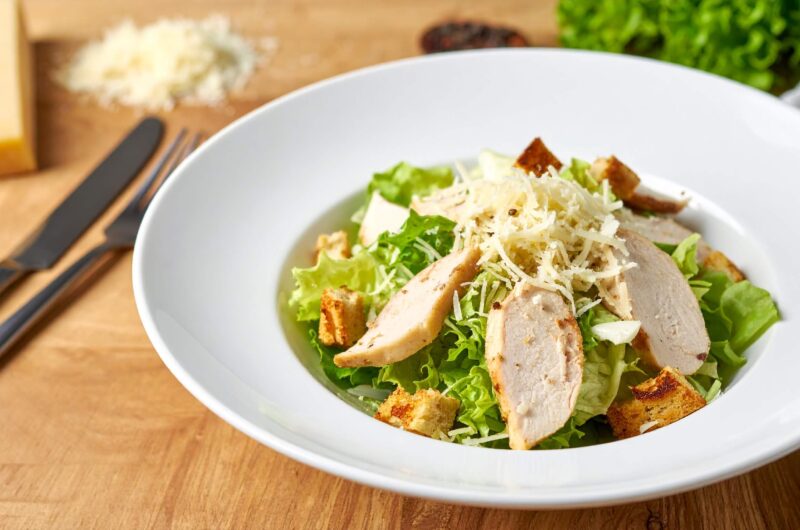 Caesar-Salat aus der AirFryer